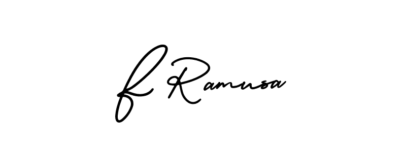 Here are the top 10 professional signature styles for the name F Ramusa. These are the best autograph styles you can use for your name. F Ramusa signature style 3 images and pictures png