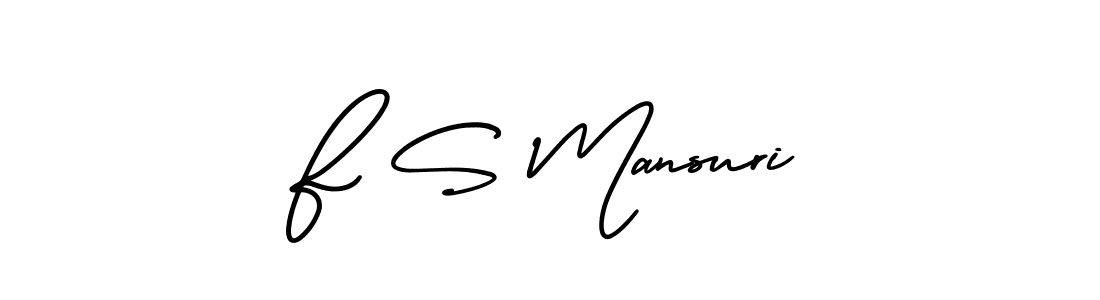 Best and Professional Signature Style for F S Mansuri. AmerikaSignatureDemo-Regular Best Signature Style Collection. F S Mansuri signature style 3 images and pictures png