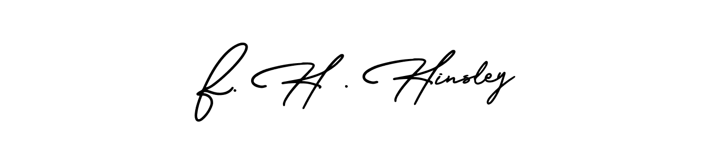 Check out images of Autograph of F. H . Hinsley name. Actor F. H . Hinsley Signature Style. AmerikaSignatureDemo-Regular is a professional sign style online. F. H . Hinsley signature style 3 images and pictures png