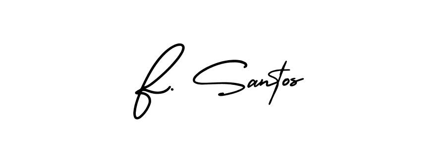 if you are searching for the best signature style for your name F. Santos. so please give up your signature search. here we have designed multiple signature styles  using AmerikaSignatureDemo-Regular. F. Santos signature style 3 images and pictures png