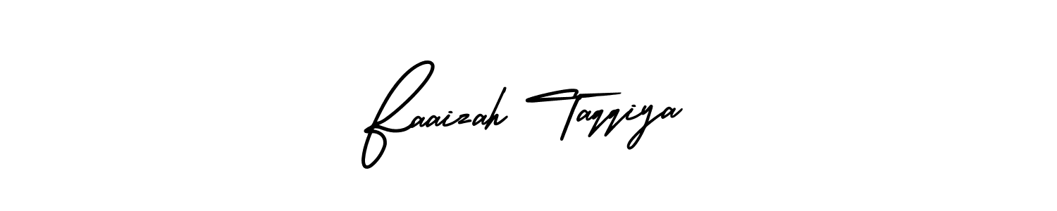 Once you've used our free online signature maker to create your best signature AmerikaSignatureDemo-Regular style, it's time to enjoy all of the benefits that Faaizah Taqqiya name signing documents. Faaizah Taqqiya signature style 3 images and pictures png