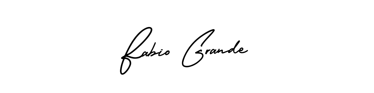 Make a short Fabio Grande signature style. Manage your documents anywhere anytime using AmerikaSignatureDemo-Regular. Create and add eSignatures, submit forms, share and send files easily. Fabio Grande signature style 3 images and pictures png