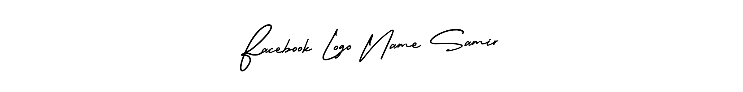 Best and Professional Signature Style for Facebook Logo Name Samir. AmerikaSignatureDemo-Regular Best Signature Style Collection. Facebook Logo Name Samir signature style 3 images and pictures png