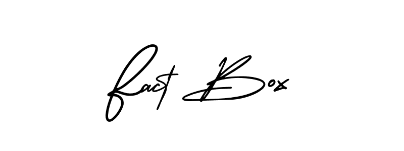 Make a beautiful signature design for name Fact Box. Use this online signature maker to create a handwritten signature for free. Fact Box signature style 3 images and pictures png