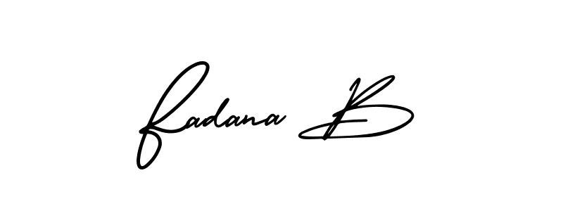 Here are the top 10 professional signature styles for the name Fadana B. These are the best autograph styles you can use for your name. Fadana B signature style 3 images and pictures png