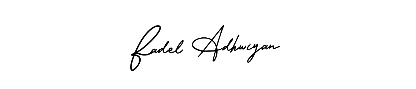 How to make Fadel Adhwiyan signature? AmerikaSignatureDemo-Regular is a professional autograph style. Create handwritten signature for Fadel Adhwiyan name. Fadel Adhwiyan signature style 3 images and pictures png