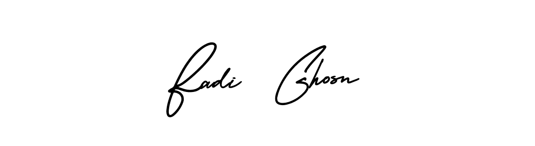 Design your own signature with our free online signature maker. With this signature software, you can create a handwritten (AmerikaSignatureDemo-Regular) signature for name Fadi  Ghosn. Fadi  Ghosn signature style 3 images and pictures png