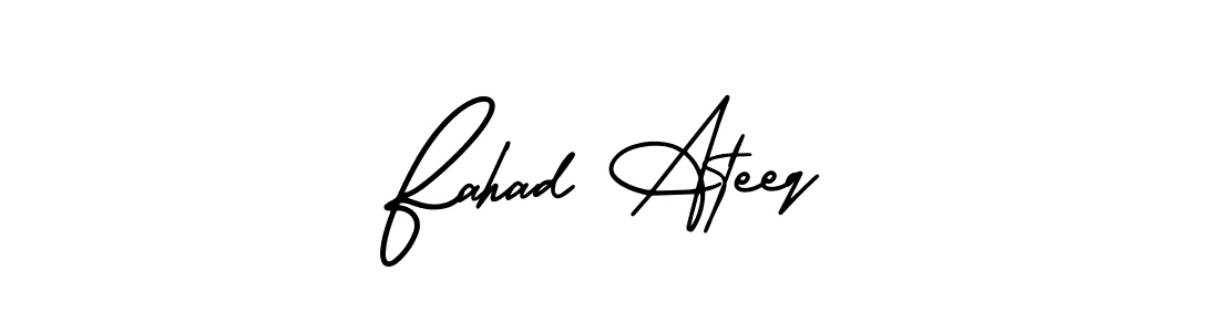 81+ Fahad Ateeq Name Signature Style Ideas | Creative E-Sign