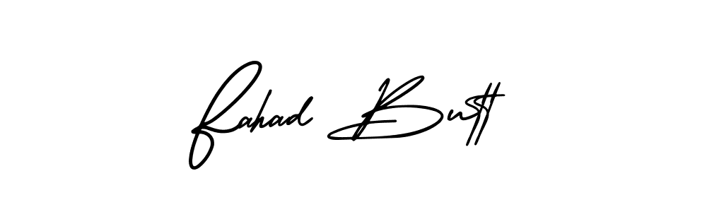 AmerikaSignatureDemo-Regular is a professional signature style that is perfect for those who want to add a touch of class to their signature. It is also a great choice for those who want to make their signature more unique. Get Fahad Butt name to fancy signature for free. Fahad Butt signature style 3 images and pictures png