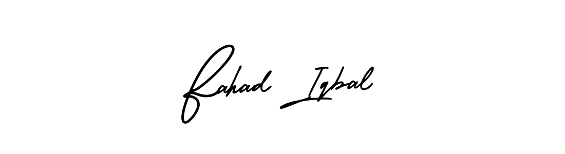 Similarly AmerikaSignatureDemo-Regular is the best handwritten signature design. Signature creator online .You can use it as an online autograph creator for name Fahad Iqbal. Fahad Iqbal signature style 3 images and pictures png