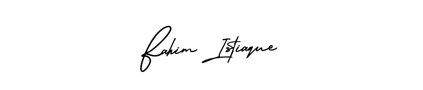 AmerikaSignatureDemo-Regular is a professional signature style that is perfect for those who want to add a touch of class to their signature. It is also a great choice for those who want to make their signature more unique. Get Fahim Istiaque name to fancy signature for free. Fahim Istiaque signature style 3 images and pictures png