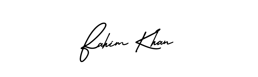 Make a short Fahim Khan signature style. Manage your documents anywhere anytime using AmerikaSignatureDemo-Regular. Create and add eSignatures, submit forms, share and send files easily. Fahim Khan signature style 3 images and pictures png