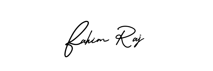 Design your own signature with our free online signature maker. With this signature software, you can create a handwritten (AmerikaSignatureDemo-Regular) signature for name Fahim Raj. Fahim Raj signature style 3 images and pictures png