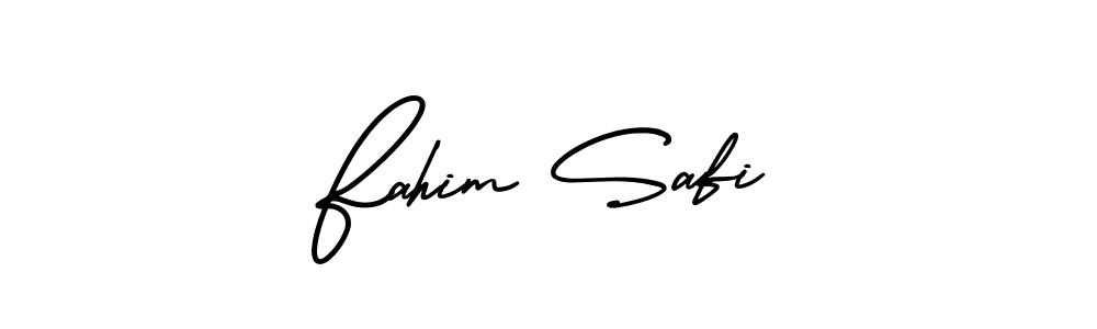 Design your own signature with our free online signature maker. With this signature software, you can create a handwritten (AmerikaSignatureDemo-Regular) signature for name Fahim Safi. Fahim Safi signature style 3 images and pictures png