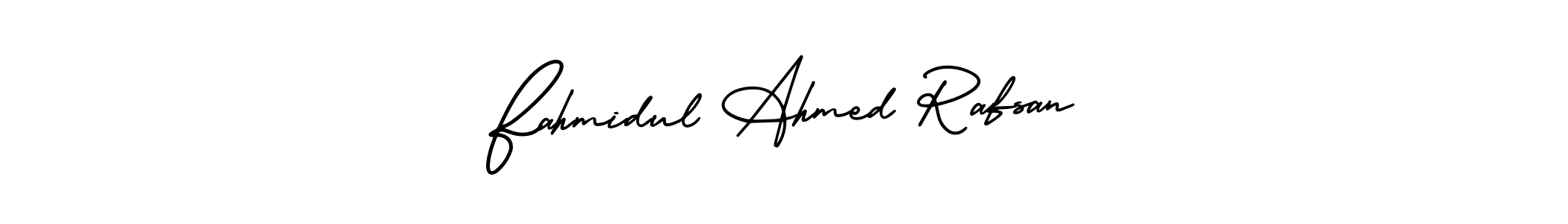 Make a short Fahmidul Ahmed Rafsan signature style. Manage your documents anywhere anytime using AmerikaSignatureDemo-Regular. Create and add eSignatures, submit forms, share and send files easily. Fahmidul Ahmed Rafsan signature style 3 images and pictures png