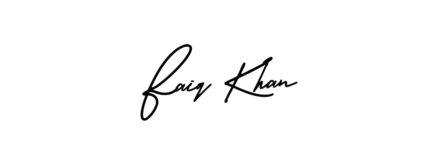 Also You can easily find your signature by using the search form. We will create Faiq Khan name handwritten signature images for you free of cost using AmerikaSignatureDemo-Regular sign style. Faiq Khan signature style 3 images and pictures png