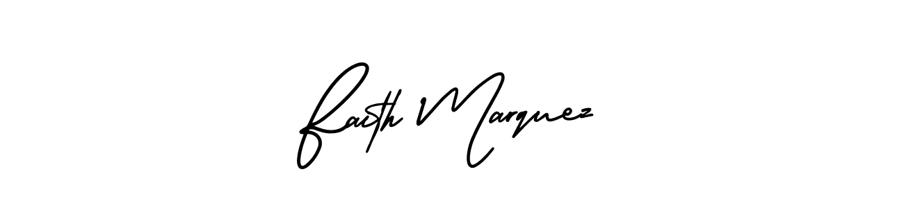 Check out images of Autograph of Faith Marquez name. Actor Faith Marquez Signature Style. AmerikaSignatureDemo-Regular is a professional sign style online. Faith Marquez signature style 3 images and pictures png