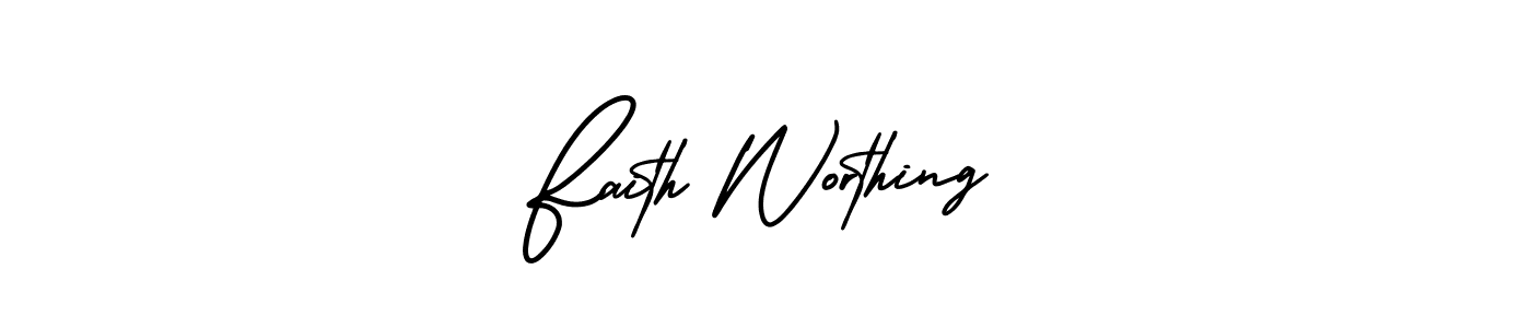 See photos of Faith Worthing official signature by Spectra . Check more albums & portfolios. Read reviews & check more about AmerikaSignatureDemo-Regular font. Faith Worthing signature style 3 images and pictures png