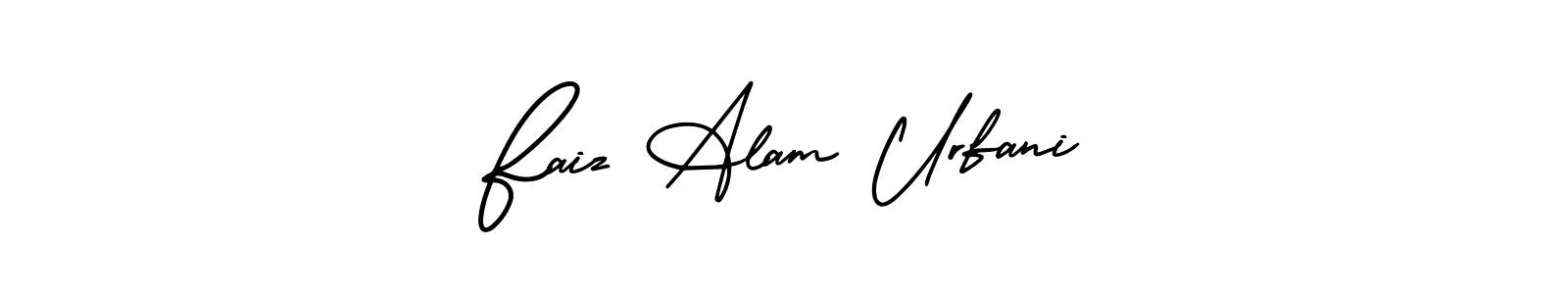 Make a beautiful signature design for name Faiz Alam Urfani. Use this online signature maker to create a handwritten signature for free. Faiz Alam Urfani signature style 3 images and pictures png