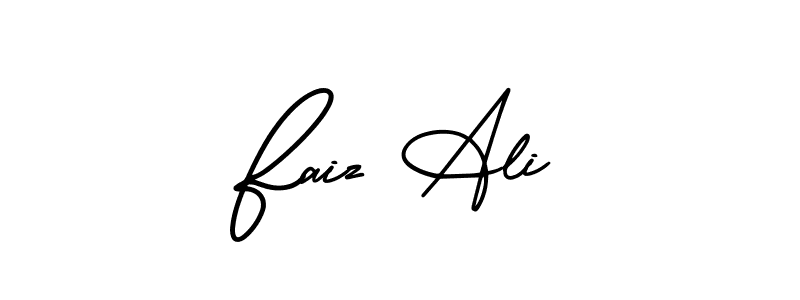 You can use this online signature creator to create a handwritten signature for the name Faiz Ali. This is the best online autograph maker. Faiz Ali signature style 3 images and pictures png