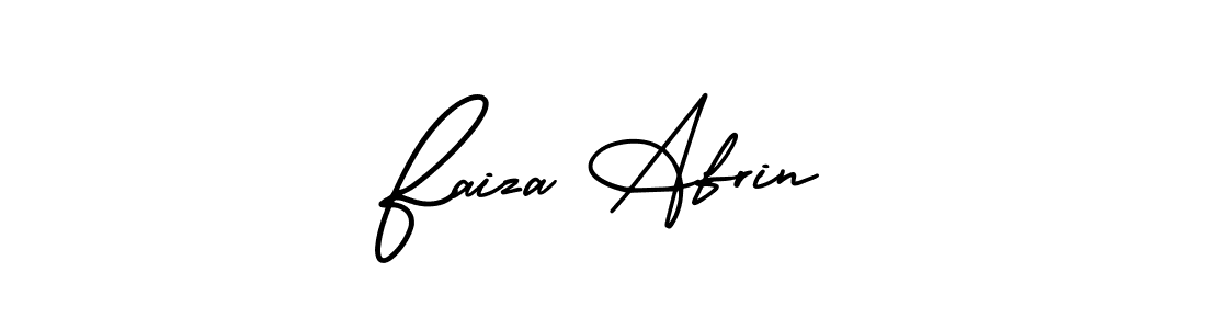Also we have Faiza Afrin name is the best signature style. Create professional handwritten signature collection using AmerikaSignatureDemo-Regular autograph style. Faiza Afrin signature style 3 images and pictures png