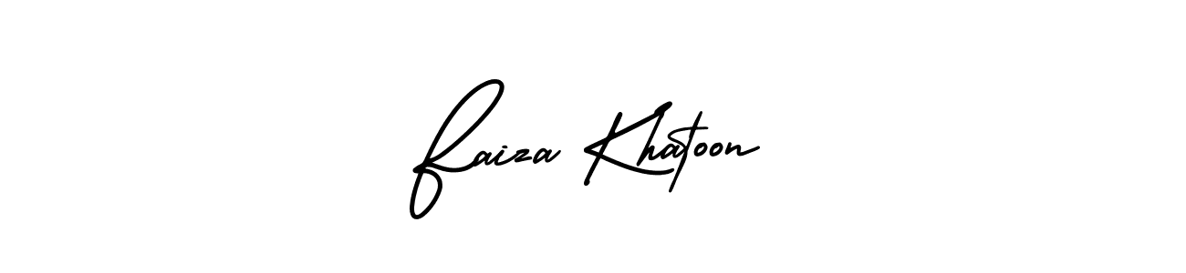 Also we have Faiza Khatoon name is the best signature style. Create professional handwritten signature collection using AmerikaSignatureDemo-Regular autograph style. Faiza Khatoon signature style 3 images and pictures png