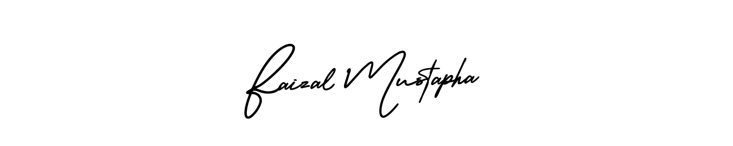 How to Draw Faizal Mustapha signature style? AmerikaSignatureDemo-Regular is a latest design signature styles for name Faizal Mustapha. Faizal Mustapha signature style 3 images and pictures png