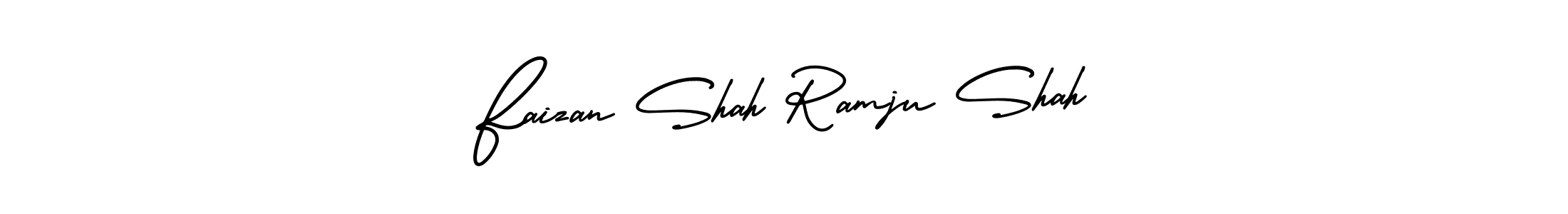 Make a beautiful signature design for name Faizan Shah Ramju Shah. Use this online signature maker to create a handwritten signature for free. Faizan Shah Ramju Shah signature style 3 images and pictures png