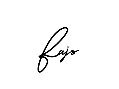 Create a beautiful signature design for name Fajs. With this signature (AmerikaSignatureDemo-Regular) fonts, you can make a handwritten signature for free. Fajs signature style 3 images and pictures png