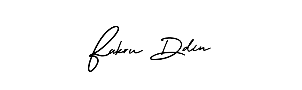 Also we have Fakru Ddin name is the best signature style. Create professional handwritten signature collection using AmerikaSignatureDemo-Regular autograph style. Fakru Ddin signature style 3 images and pictures png