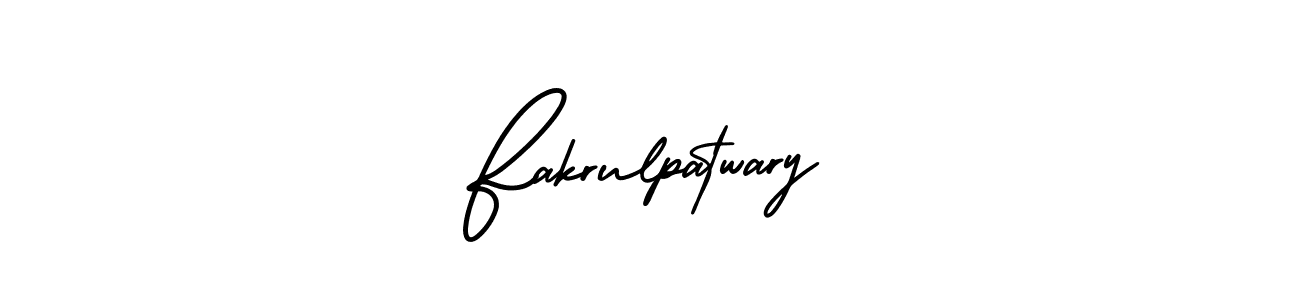 Make a short Fakrulpatwary signature style. Manage your documents anywhere anytime using AmerikaSignatureDemo-Regular. Create and add eSignatures, submit forms, share and send files easily. Fakrulpatwary signature style 3 images and pictures png