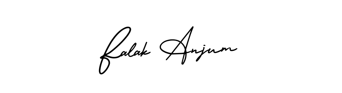 Similarly AmerikaSignatureDemo-Regular is the best handwritten signature design. Signature creator online .You can use it as an online autograph creator for name Falak Anjum. Falak Anjum signature style 3 images and pictures png