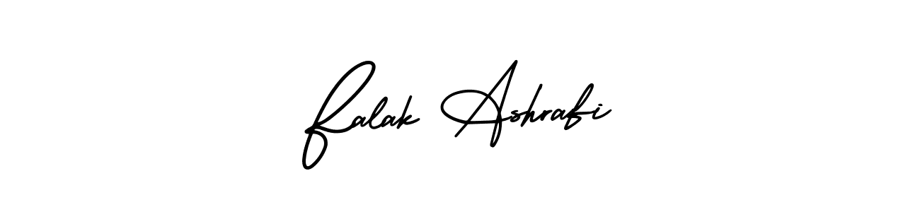 It looks lik you need a new signature style for name Falak Ashrafi. Design unique handwritten (AmerikaSignatureDemo-Regular) signature with our free signature maker in just a few clicks. Falak Ashrafi signature style 3 images and pictures png