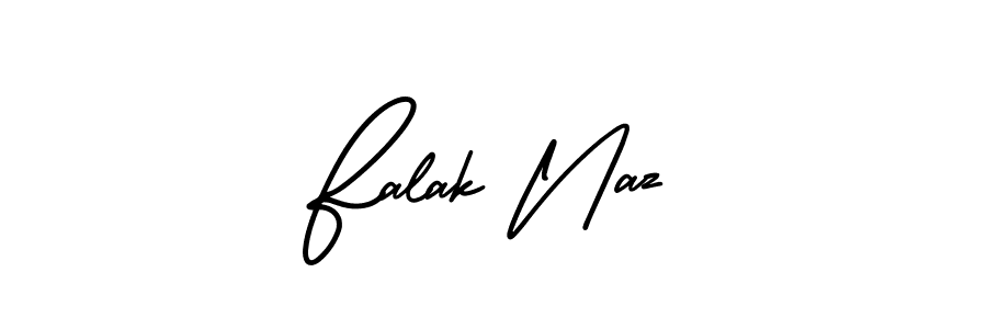 Make a beautiful signature design for name Falak Naz. With this signature (AmerikaSignatureDemo-Regular) style, you can create a handwritten signature for free. Falak Naz signature style 3 images and pictures png