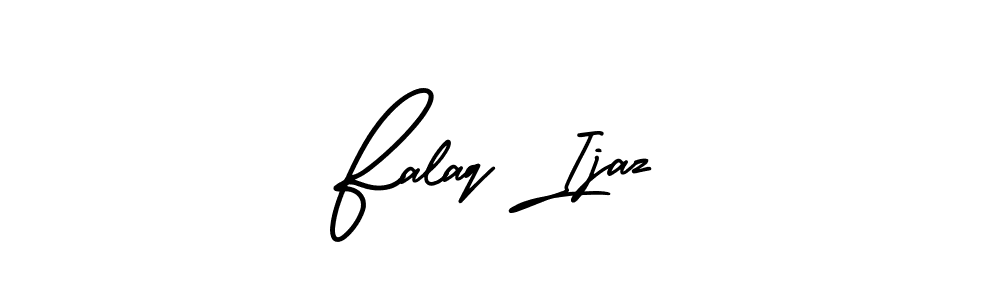 How to make Falaq Ijaz signature? AmerikaSignatureDemo-Regular is a professional autograph style. Create handwritten signature for Falaq Ijaz name. Falaq Ijaz signature style 3 images and pictures png