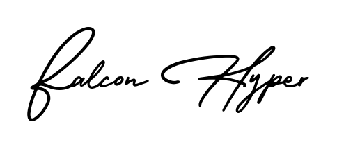Build your personal autograph collection for name Falcon Hyper with AmerikaSignatureDemo-Regular design. Browse, select, and save your favorites. Falcon Hyper signature style 3 images and pictures png