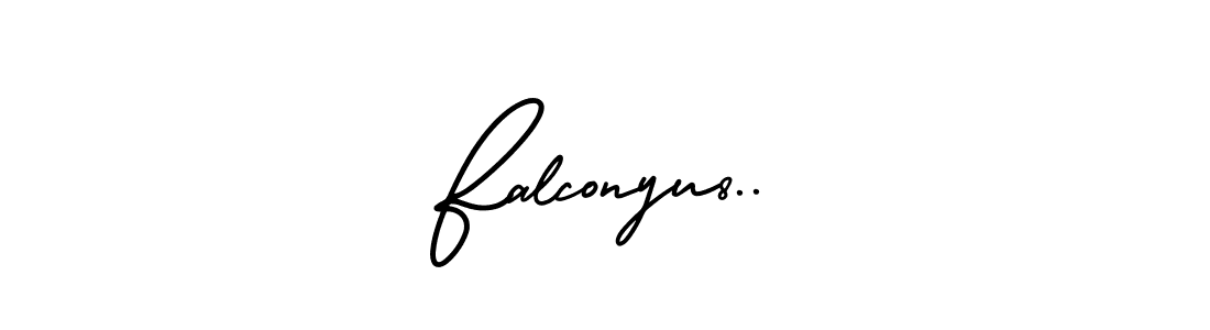 Create a beautiful signature design for name Falconyu8... With this signature (AmerikaSignatureDemo-Regular) fonts, you can make a handwritten signature for free. Falconyu8.. signature style 3 images and pictures png