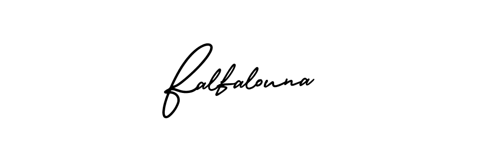 You can use this online signature creator to create a handwritten signature for the name Falfalouna. This is the best online autograph maker. Falfalouna signature style 3 images and pictures png