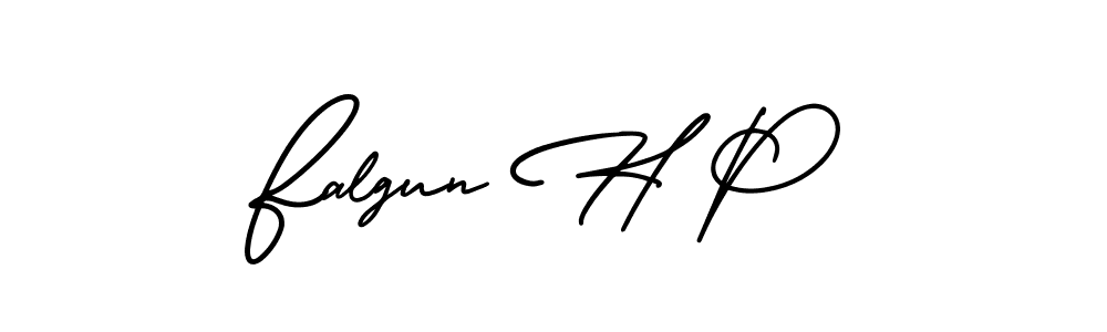 Make a beautiful signature design for name Falgun H P. Use this online signature maker to create a handwritten signature for free. Falgun H P signature style 3 images and pictures png