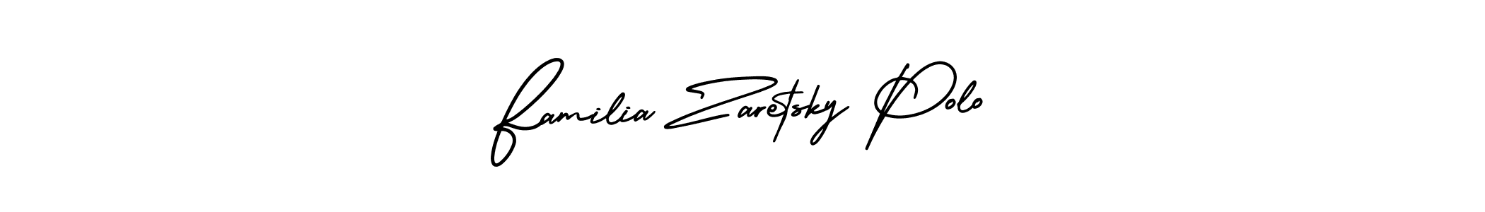 This is the best signature style for the Familia Zaretsky Polo name. Also you like these signature font (AmerikaSignatureDemo-Regular). Mix name signature. Familia Zaretsky Polo signature style 3 images and pictures png
