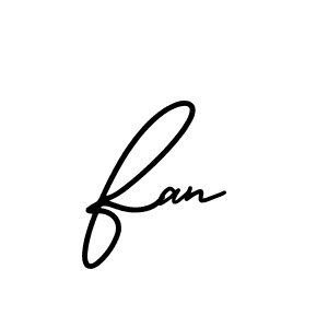 The best way (AmerikaSignatureDemo-Regular) to make a short signature is to pick only two or three words in your name. The name Fan include a total of six letters. For converting this name. Fan signature style 3 images and pictures png