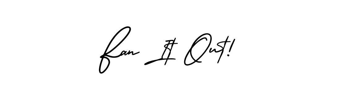 Best and Professional Signature Style for Fan It Out!. AmerikaSignatureDemo-Regular Best Signature Style Collection. Fan It Out! signature style 3 images and pictures png