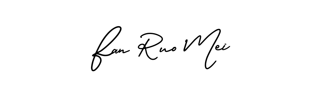 Make a beautiful signature design for name Fan Ruo Mei. Use this online signature maker to create a handwritten signature for free. Fan Ruo Mei signature style 3 images and pictures png