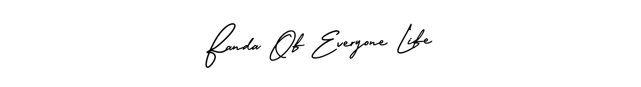 How to make Fanda Of Everyone Life signature? AmerikaSignatureDemo-Regular is a professional autograph style. Create handwritten signature for Fanda Of Everyone Life name. Fanda Of Everyone Life signature style 3 images and pictures png