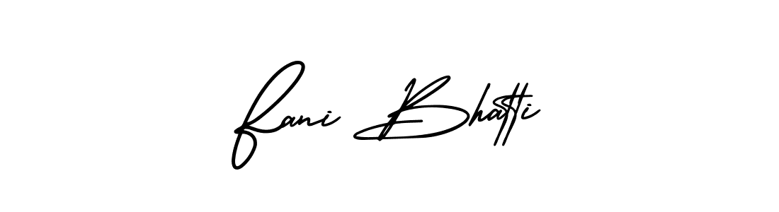 Also we have Fani Bhatti name is the best signature style. Create professional handwritten signature collection using AmerikaSignatureDemo-Regular autograph style. Fani Bhatti signature style 3 images and pictures png