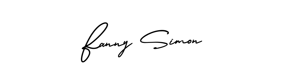 Also we have Fanny Simon name is the best signature style. Create professional handwritten signature collection using AmerikaSignatureDemo-Regular autograph style. Fanny Simon signature style 3 images and pictures png