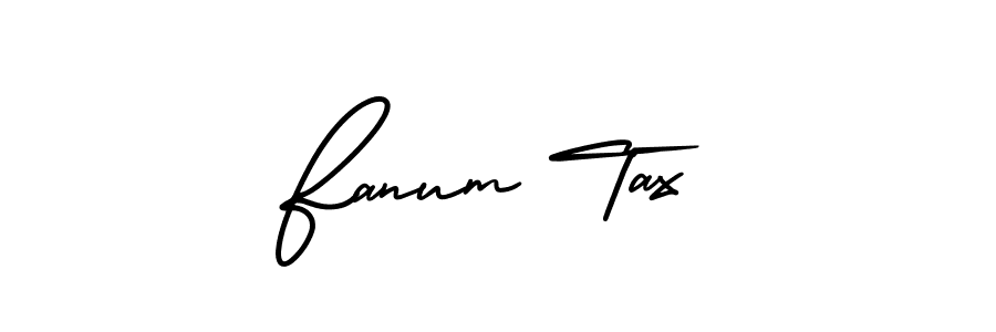 This is the best signature style for the Fanum Tax name. Also you like these signature font (AmerikaSignatureDemo-Regular). Mix name signature. Fanum Tax signature style 3 images and pictures png