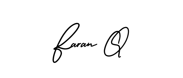 How to Draw Faran Q signature style? AmerikaSignatureDemo-Regular is a latest design signature styles for name Faran Q. Faran Q signature style 3 images and pictures png