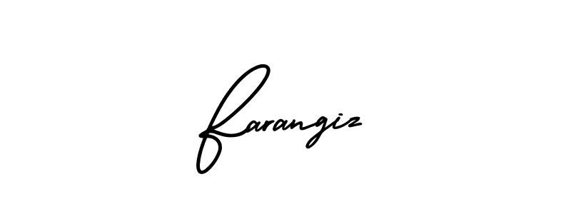 Check out images of Autograph of Farangiz name. Actor Farangiz Signature Style. AmerikaSignatureDemo-Regular is a professional sign style online. Farangiz signature style 3 images and pictures png