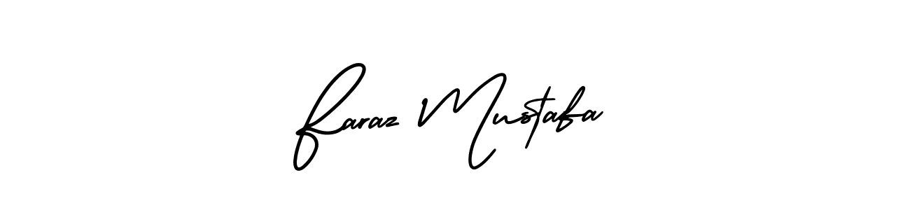 Design your own signature with our free online signature maker. With this signature software, you can create a handwritten (AmerikaSignatureDemo-Regular) signature for name Faraz Mustafa. Faraz Mustafa signature style 3 images and pictures png
